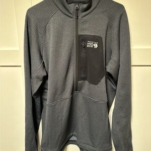 Mountain Hardwear Gray Performance Jacket